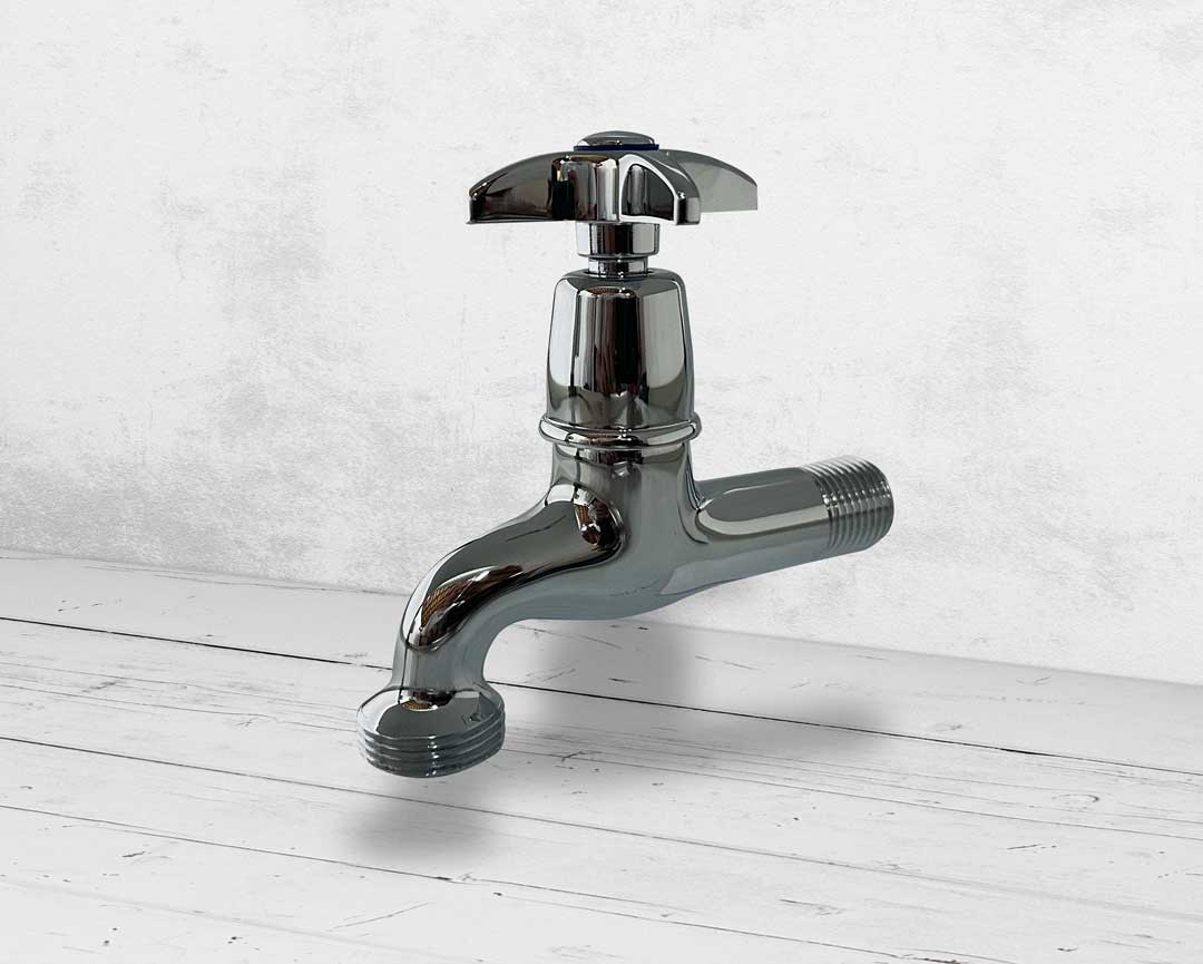 H&C Bathroom Tap W_MACH 15 x 20mm